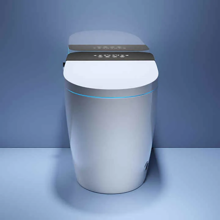 نظام أتمتة المنزل الذكي مرحاض ذكي مربع مع جهاز تحكم عن بعد مرحاض نظام أتمتة المنزل الذكيSmart Home Automation System Smart Toilet Square with Remote Control Smart Home Automation System