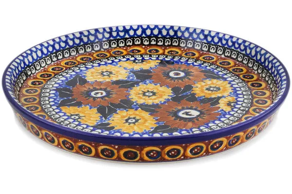 10" Cookie Platter - Autumn Chrysanthemums