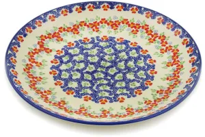 10" Dinner Plate - Red Chains