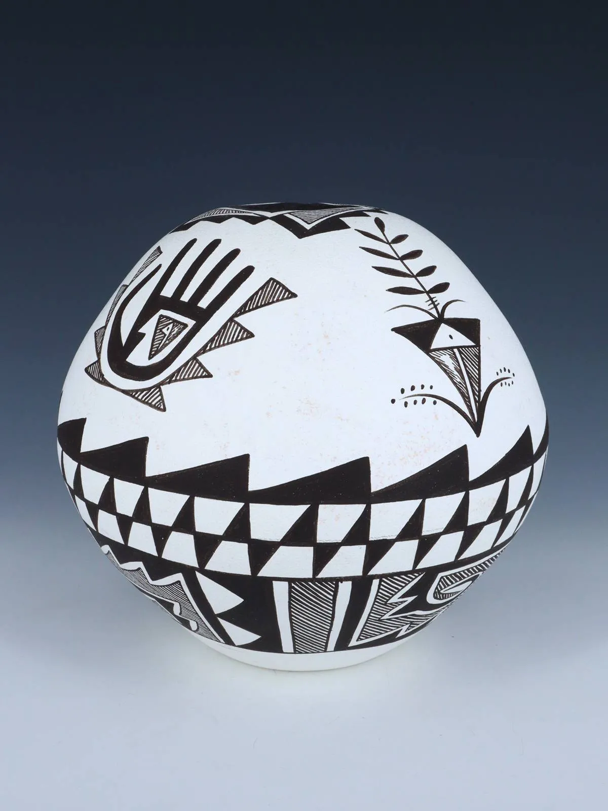 Acoma Style Hand Coiled Pottery