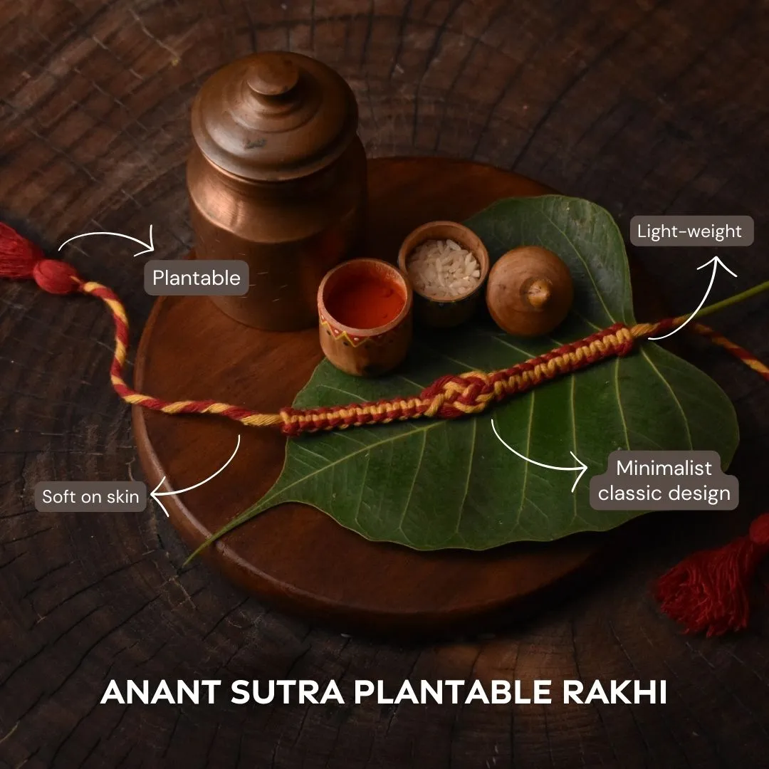 Anant Sutra Plantable Seed Rakhi Box