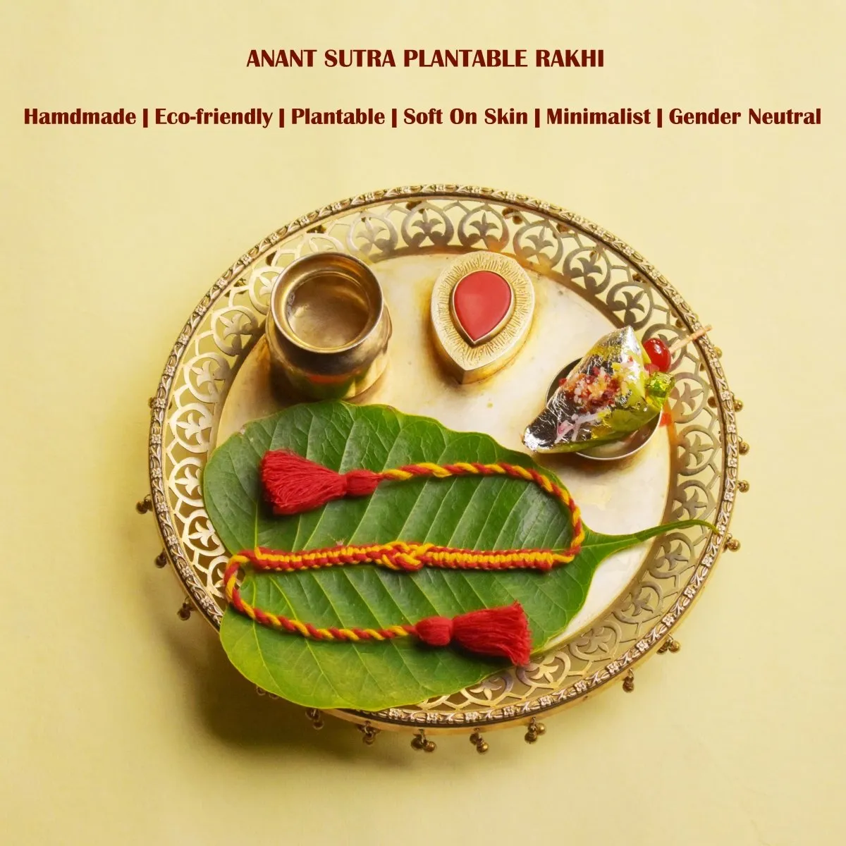 Anant Sutra Plantable Seed Rakhi Box
