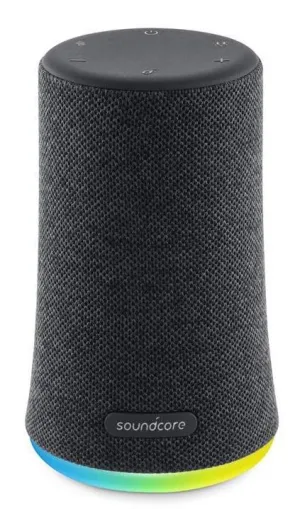 Anker Soundcore Flare Mini Bluetooth Speaker, Outdoor Bluetooth Speaker, IPX7 Waterproof for Outdoor Parties, LED Light Show with 360° Sound and BassUp Technology