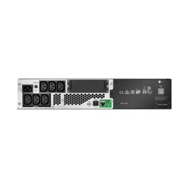 APC Smart-UPS, Line Interactive, 750VA, Lithium-ion, Rack/Tower, 2U, 230V, 6x IEC C13 outlets, SmartConnect Port SmartSlot, Short Depth, AVR, LCD