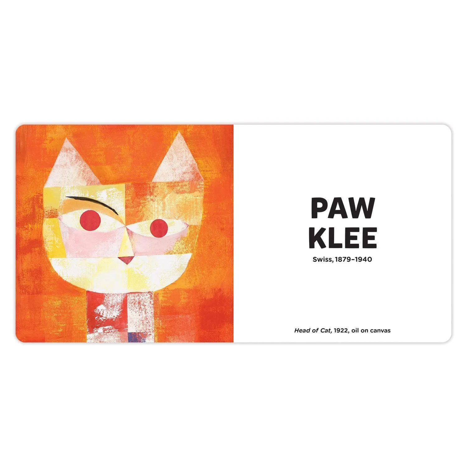 Artsy Cats Board Book