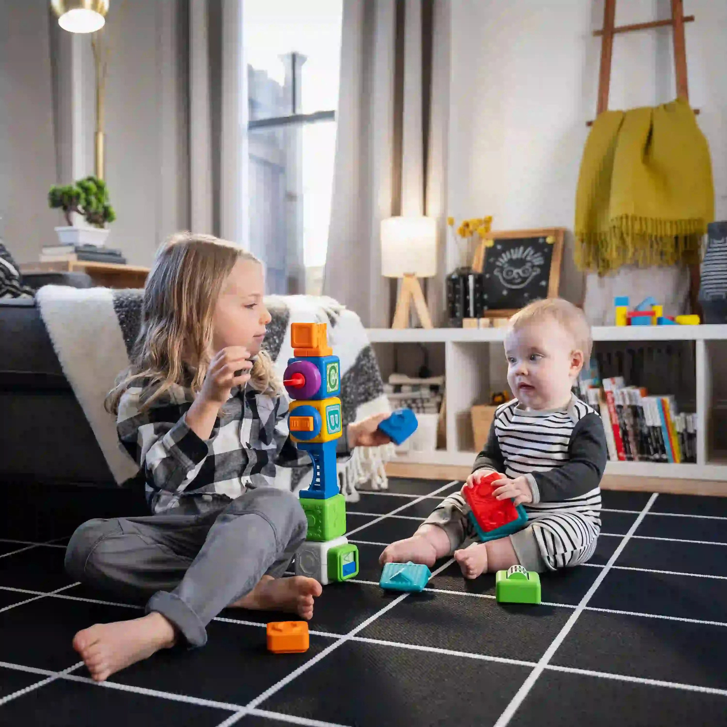 Baby Einstein Bridge & Learn Magnetic Activity Blocks