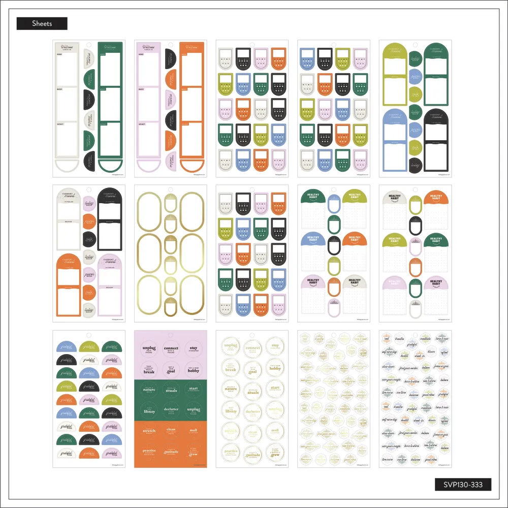 Balanced Soul - Value Pack Stickers