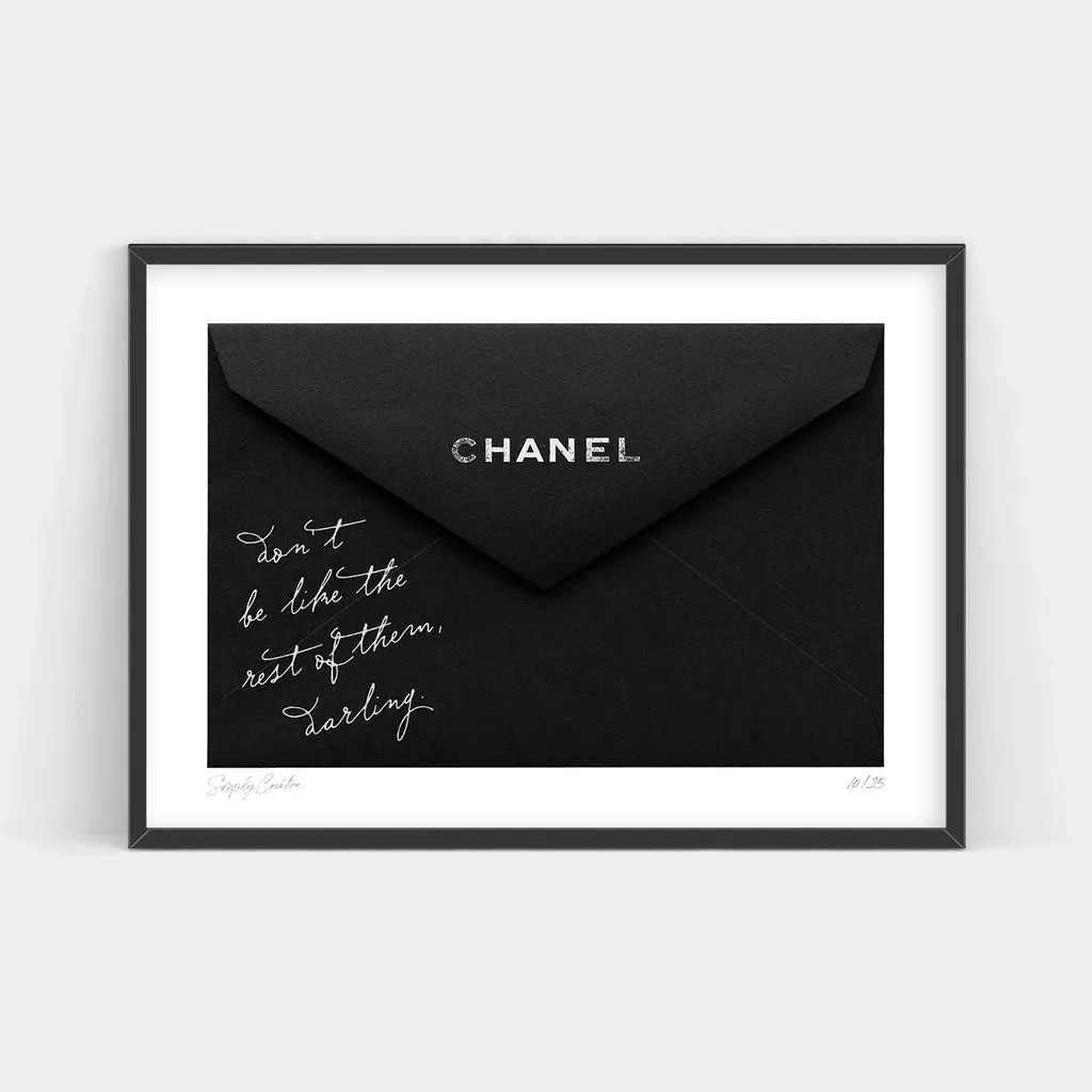 BE DIFFERENT DARLING - LIMITED EDITION