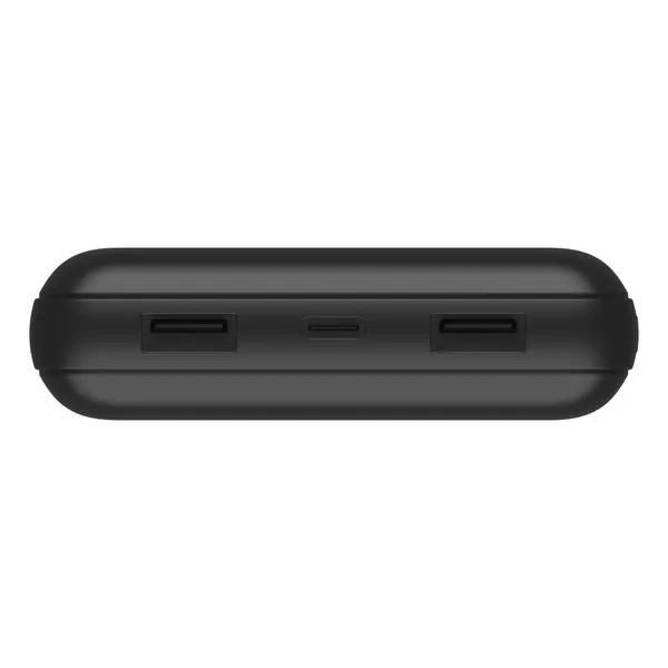 BELKIN BoostCharge 20000 mAh Power Bank with USB-A to USB-C Cable - Black