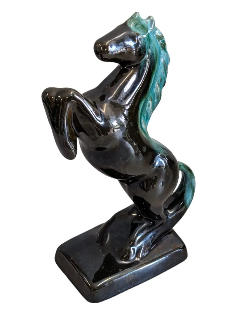 Blue Mountain Pottery Horse Statue