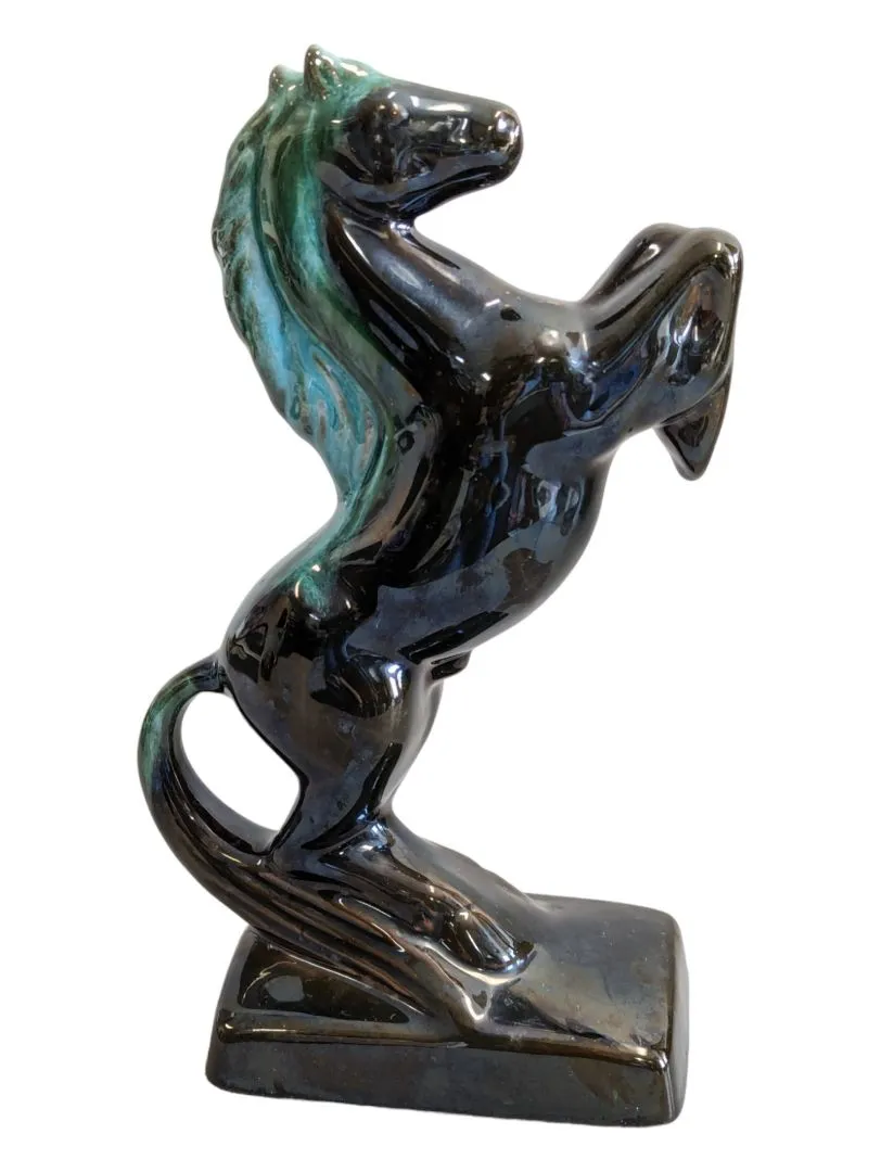 Blue Mountain Pottery Horse Statue