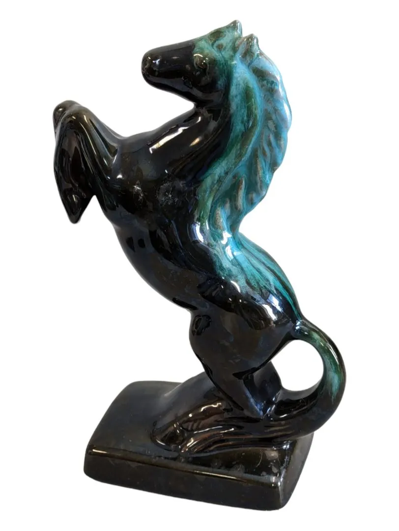 Blue Mountain Pottery Horse Statue