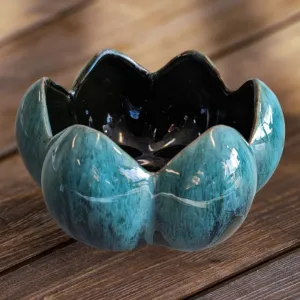 Blue Mountain Pottery - Lotus Flower Planter