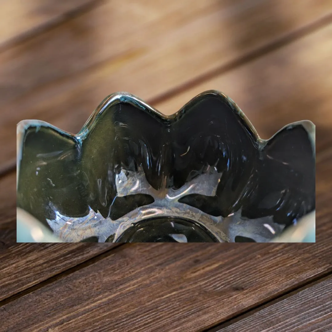 Blue Mountain Pottery - Lotus Flower Planter