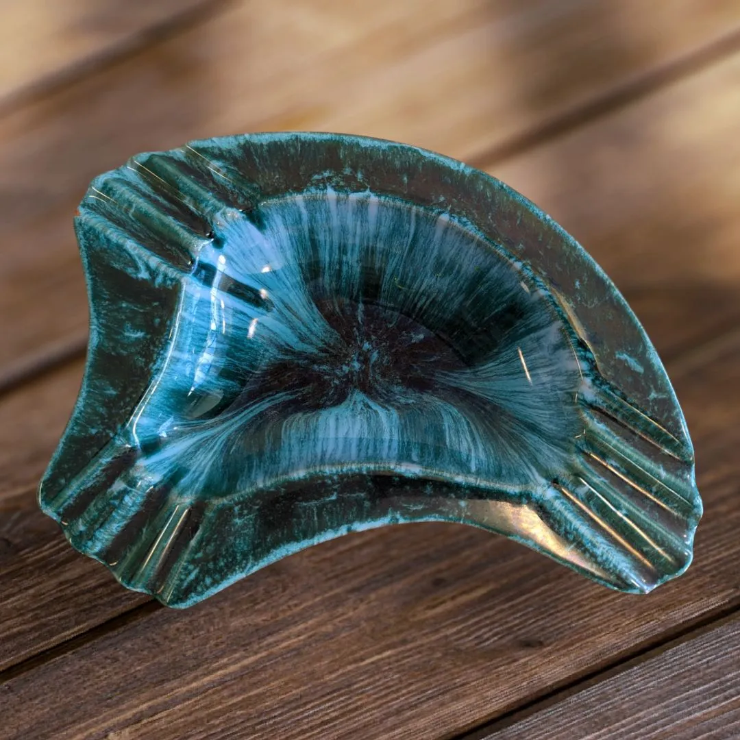 Blue Mountain Pottery - Triangle Ashtray