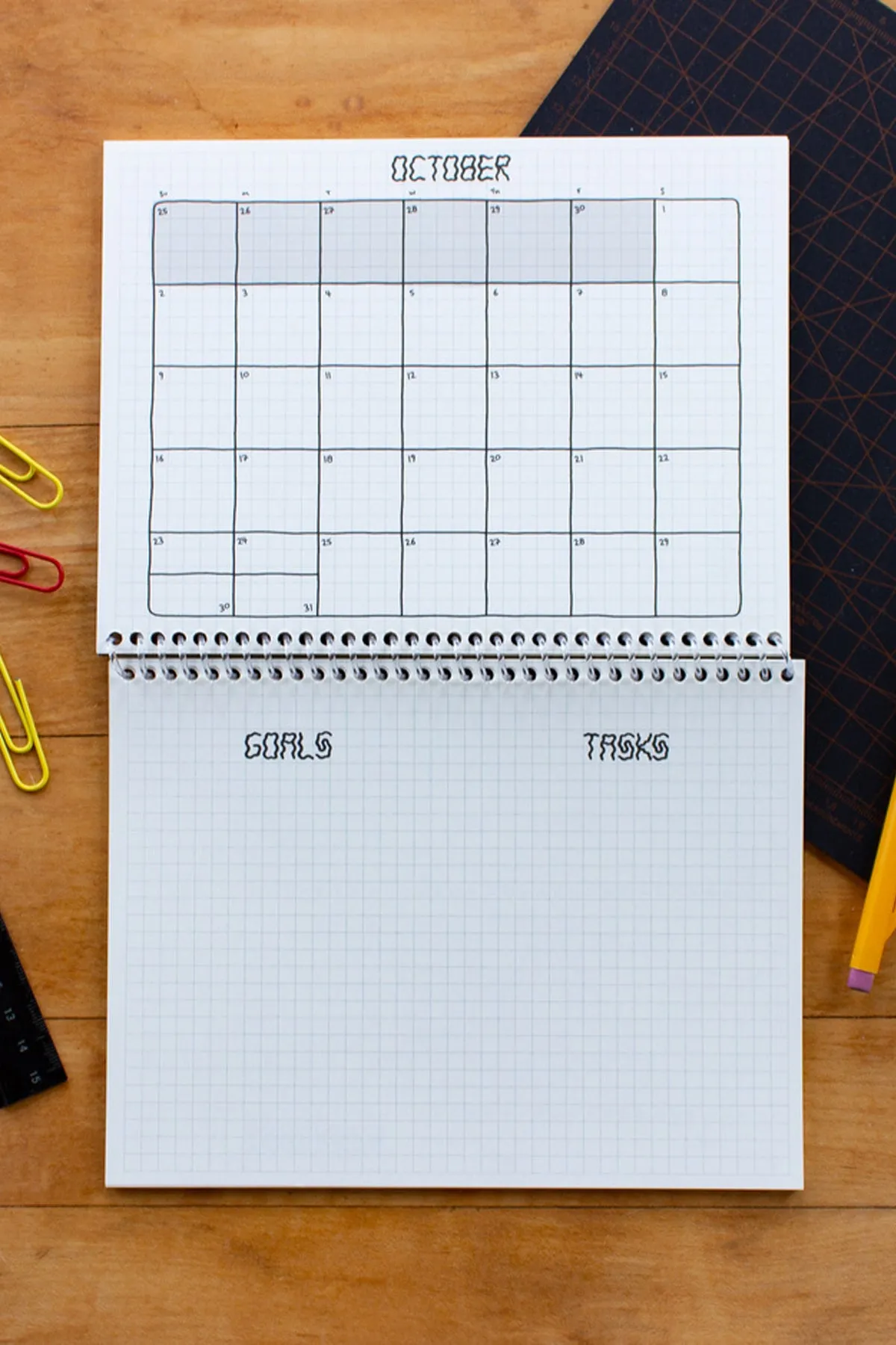 bonk 2024-B Half Year Weekly Planner