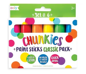 Chunkies Paint Sticks: Classic 6 Pack