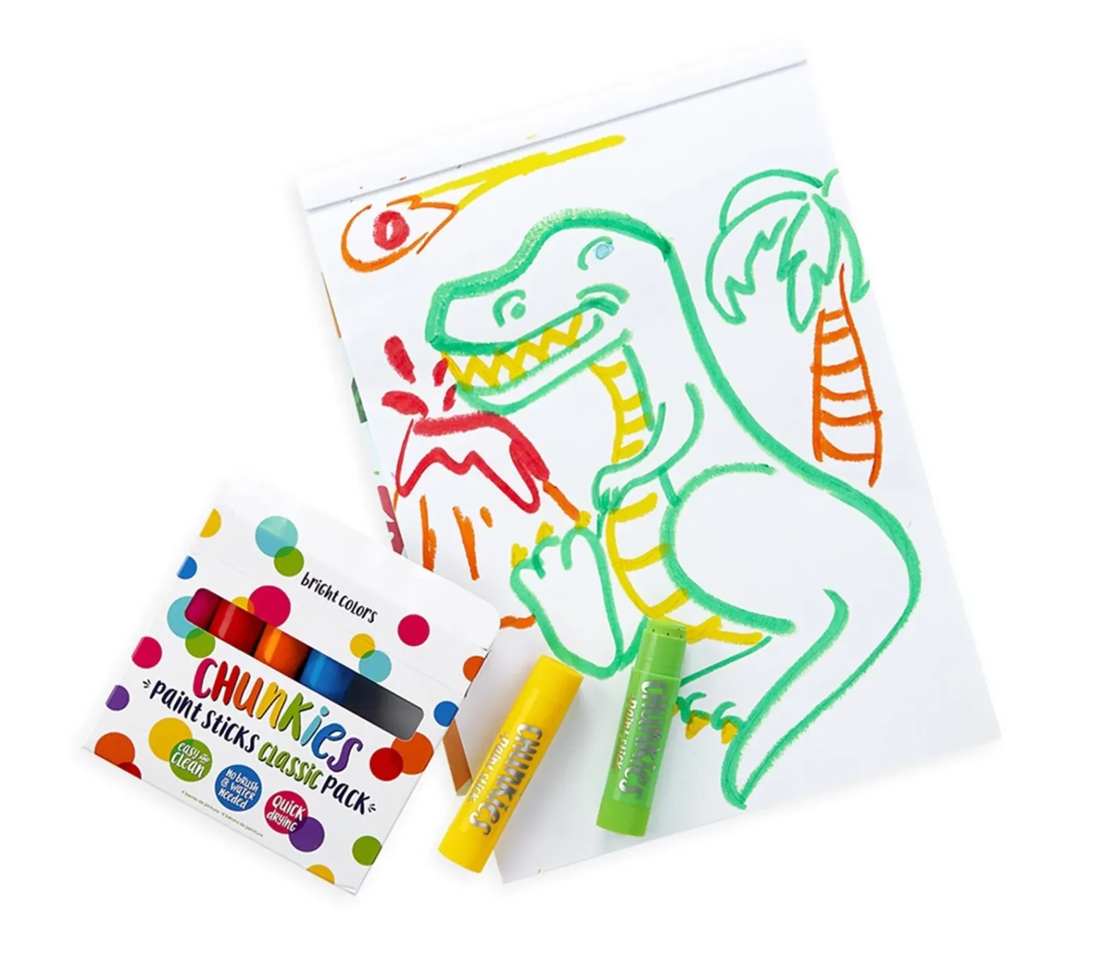 Chunkies Paint Sticks: Classic 6 Pack
