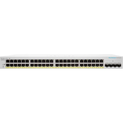Cisco CBS220-48FP-4X 48-Port Gigabit PoE  Compliant Managed Network Switch with SFP 