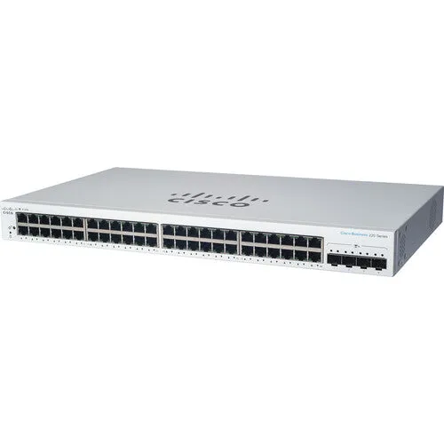 Cisco CBS220-48FP-4X 48-Port Gigabit PoE  Compliant Managed Network Switch with SFP 