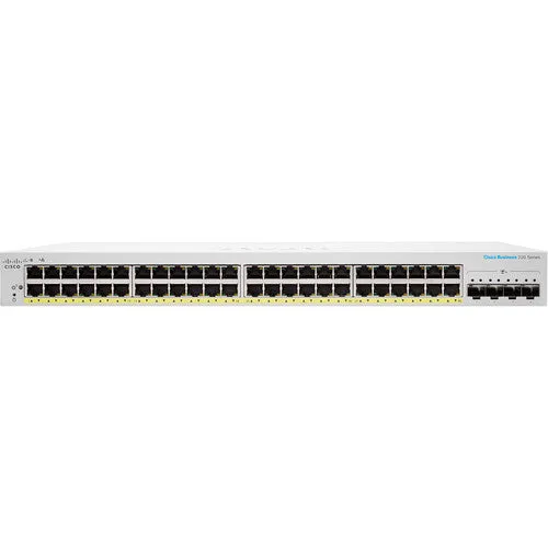 Cisco CBS220-48P-4X 48-Port Gigabit PoE  Compliant Managed Network Switch with SFP 