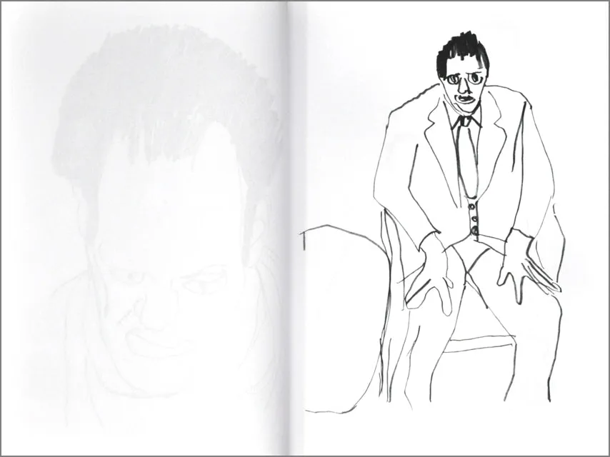 Coloring Pages: After Lucian Freud