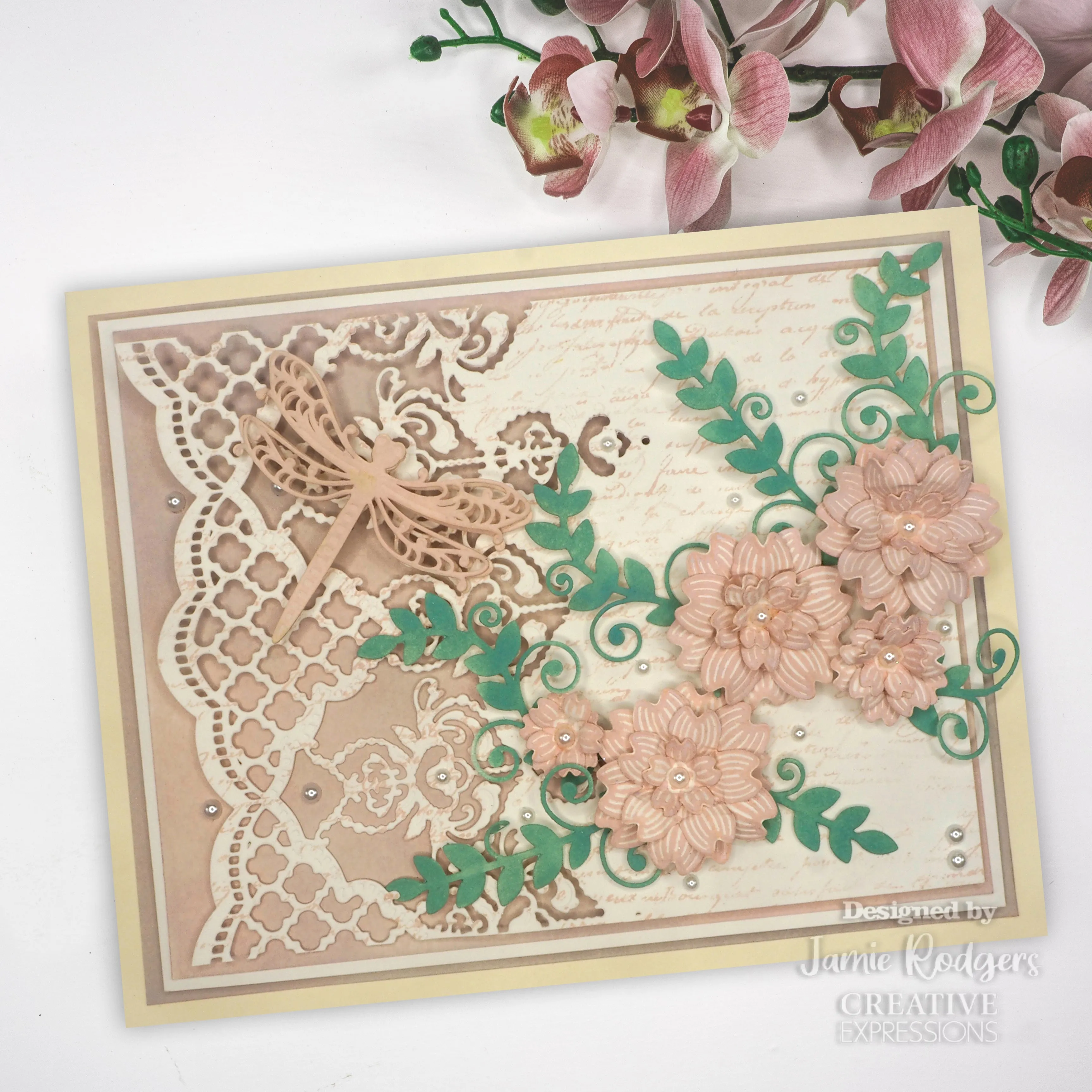 Creative Expressions Jamie Rodgers Grand Dragonfly Craft Die