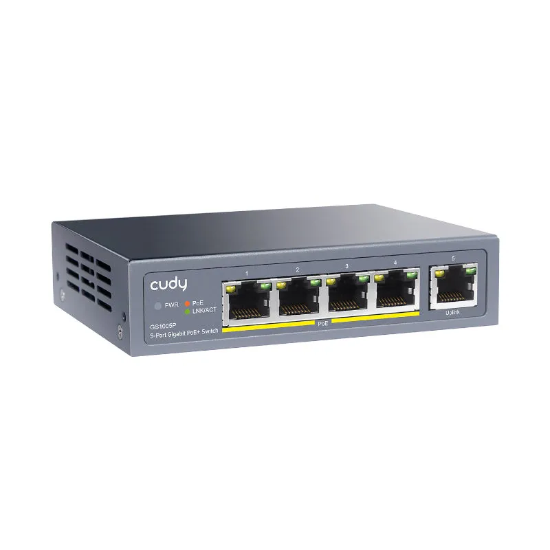 Cudy 5-Port Gigabit Poe  Unmanaged Switch