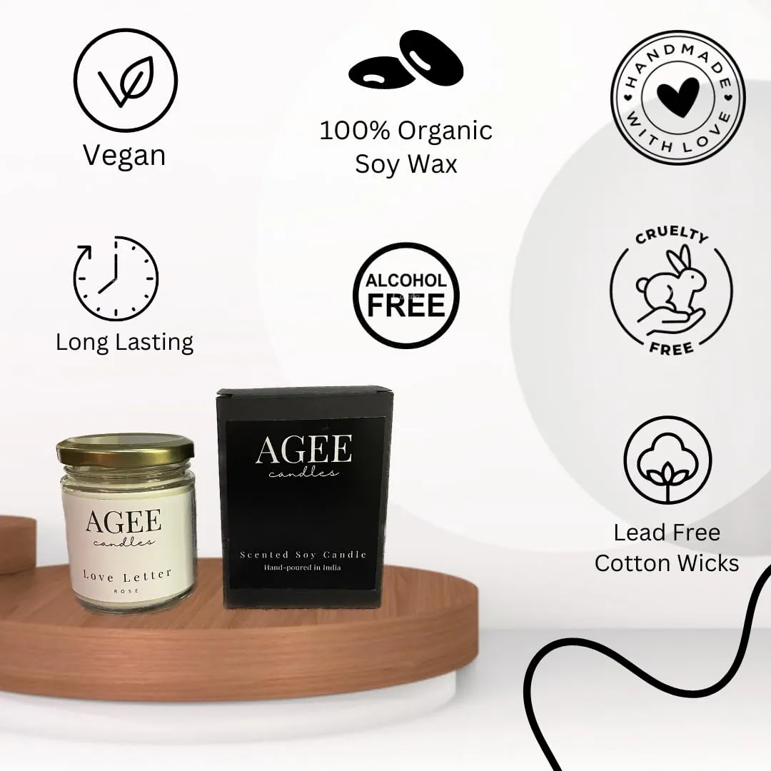 Custom Hidden Message Candle - Personalize Your Surprise Message | 100% Soy Wax | Eco-Friendly | Richly Scented | Clean Burning | Upto 40 hrs Usage (Dream - Oud)
