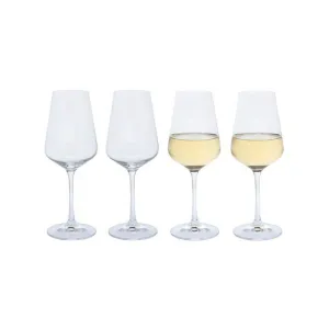 Dartington Cheers! Set of 4 White Wine Glasses
