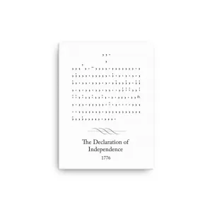 Declaration of Independence - Canvas Print