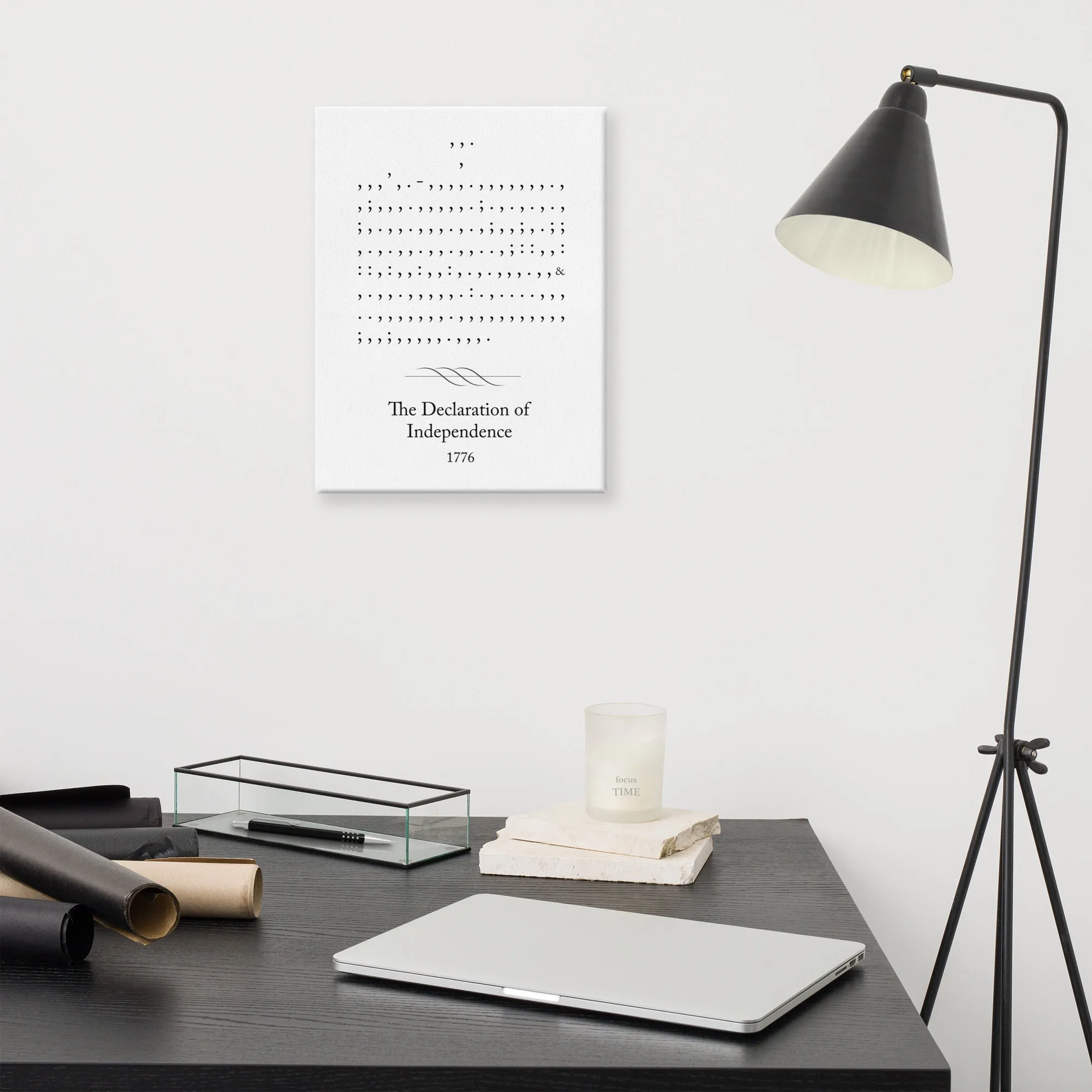 Declaration of Independence - Canvas Print