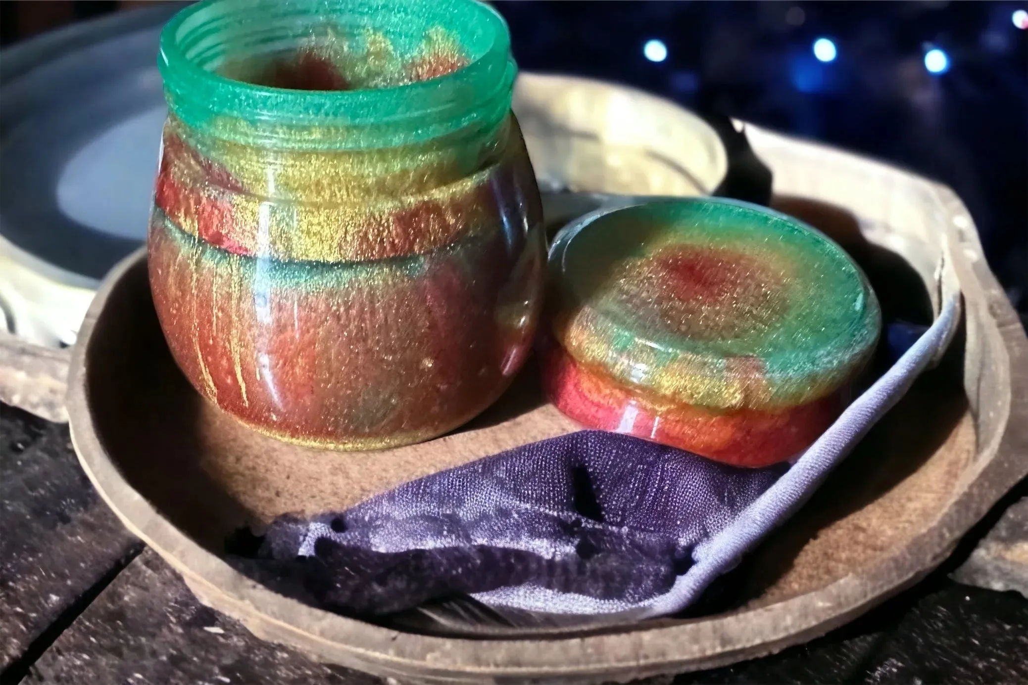 Decorative Jars/Stash Box/ Trinket Box/ Jewelry