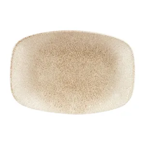 DF903 Churchill Raku Oblong Chef Plates Agate Grey 157 x 237mm (Pack of 12)