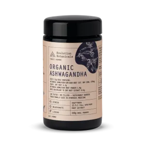 Evolution Botanicals - Organic Ashwagandha 100g