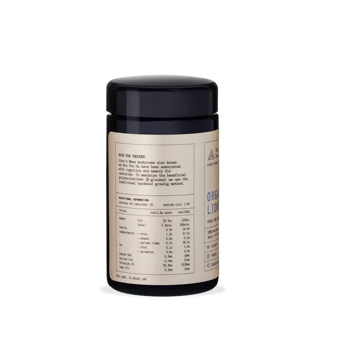Evolution Botanicals Organic Lion's Mane Food For Thought