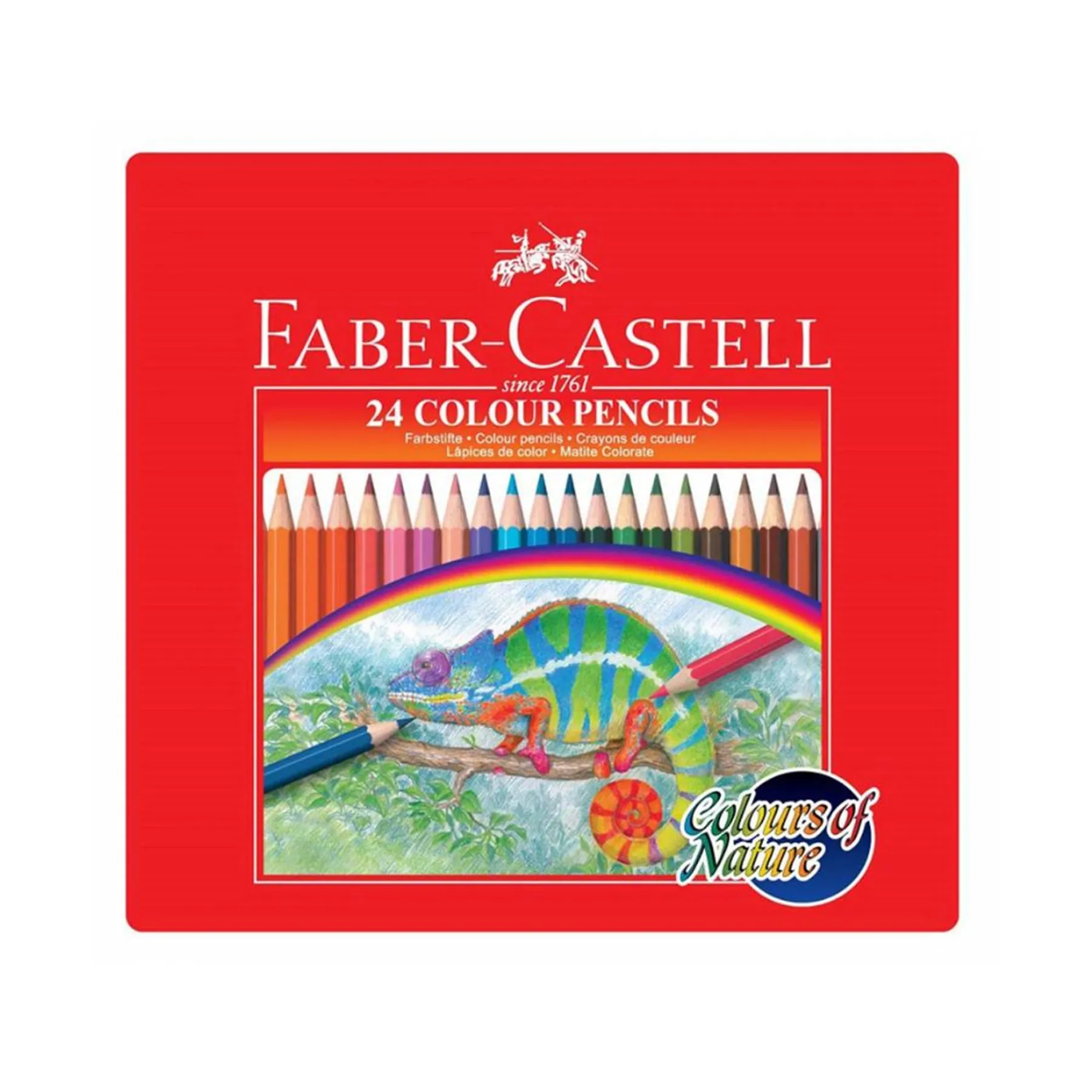 FABER-CASTELL Metal Tin 24 Color