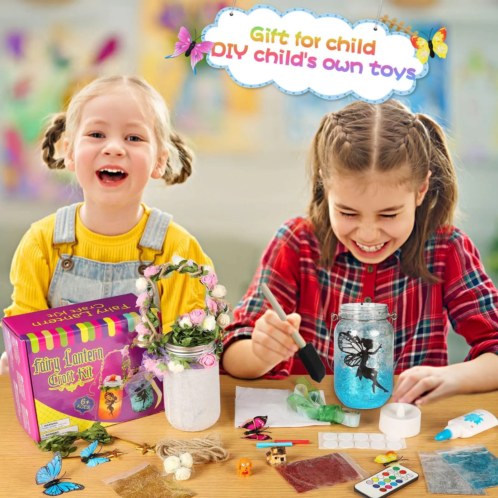 Fairy Lantern Craft Kit - Remote Control