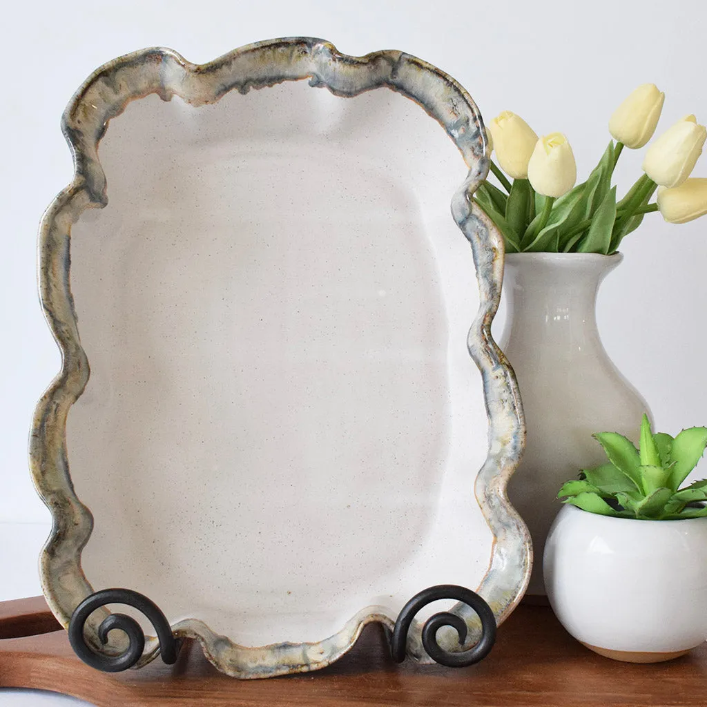 Fluted Casserole Magnolia