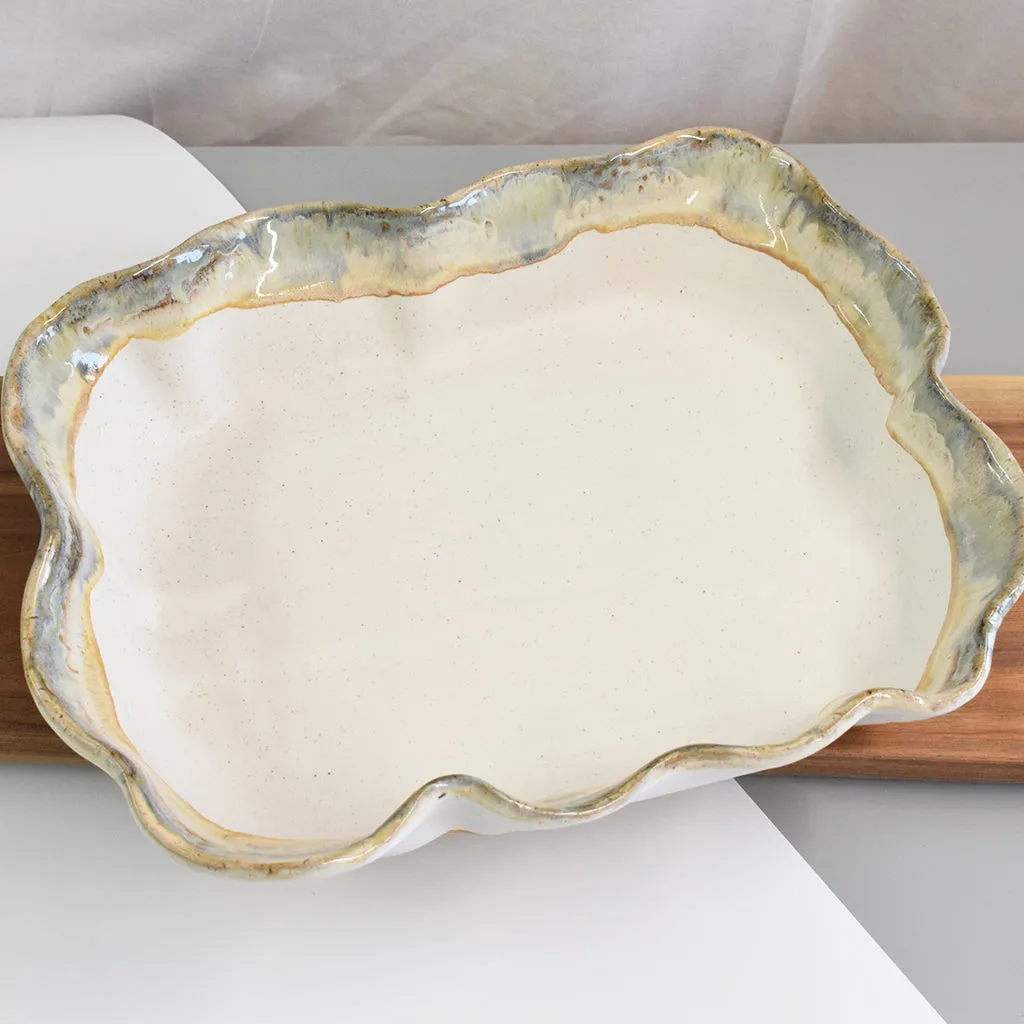 Fluted Casserole Magnolia