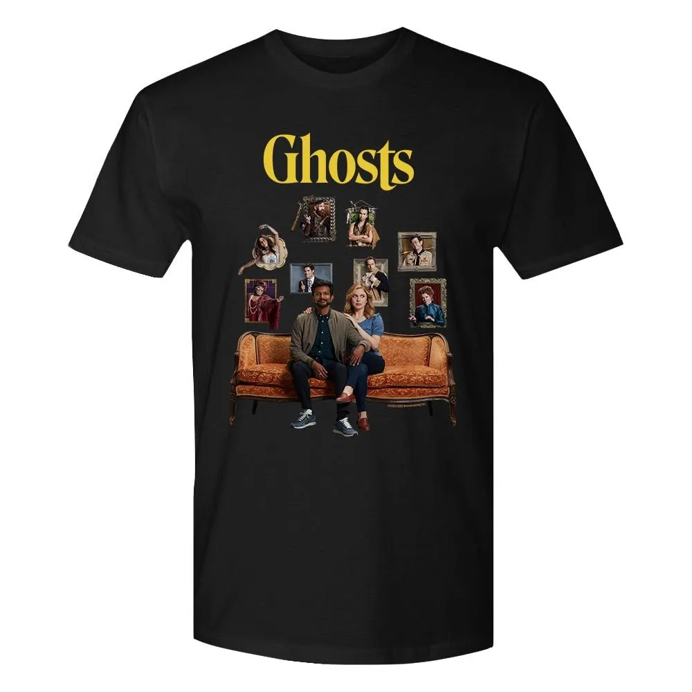 Ghosts Portraits Adult Unisex T-Shirt