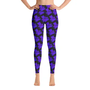 High Waisted Fly Def  Teddy Bear Leggings