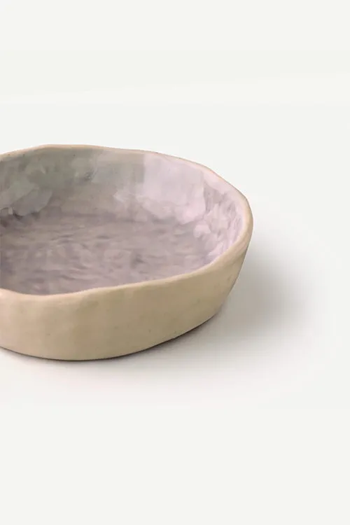 Ikai Asai Stoneware Tray Set of 2