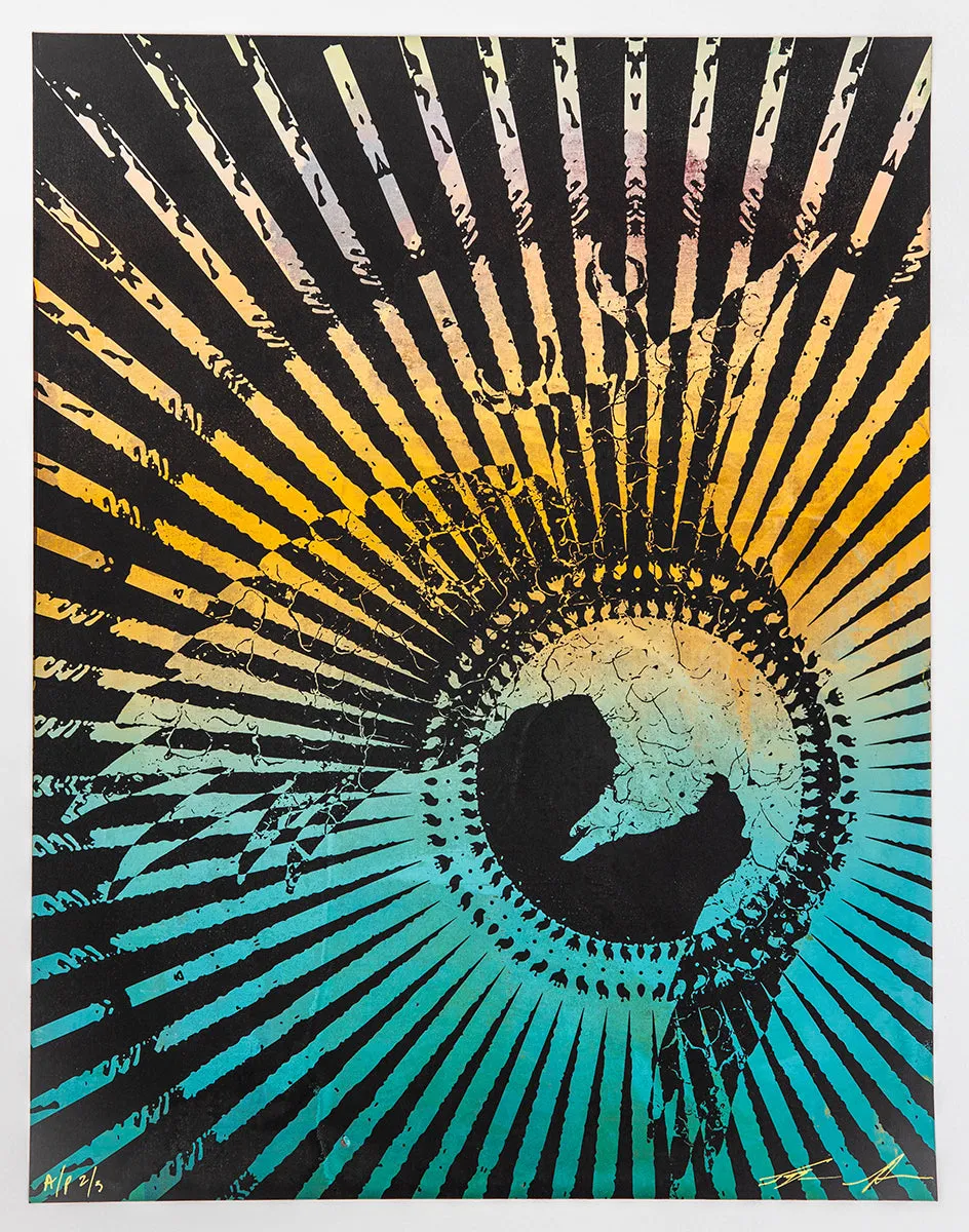 Jacob Bannon x Thomas Hooper: JBXTH IV Monoprint AP #2