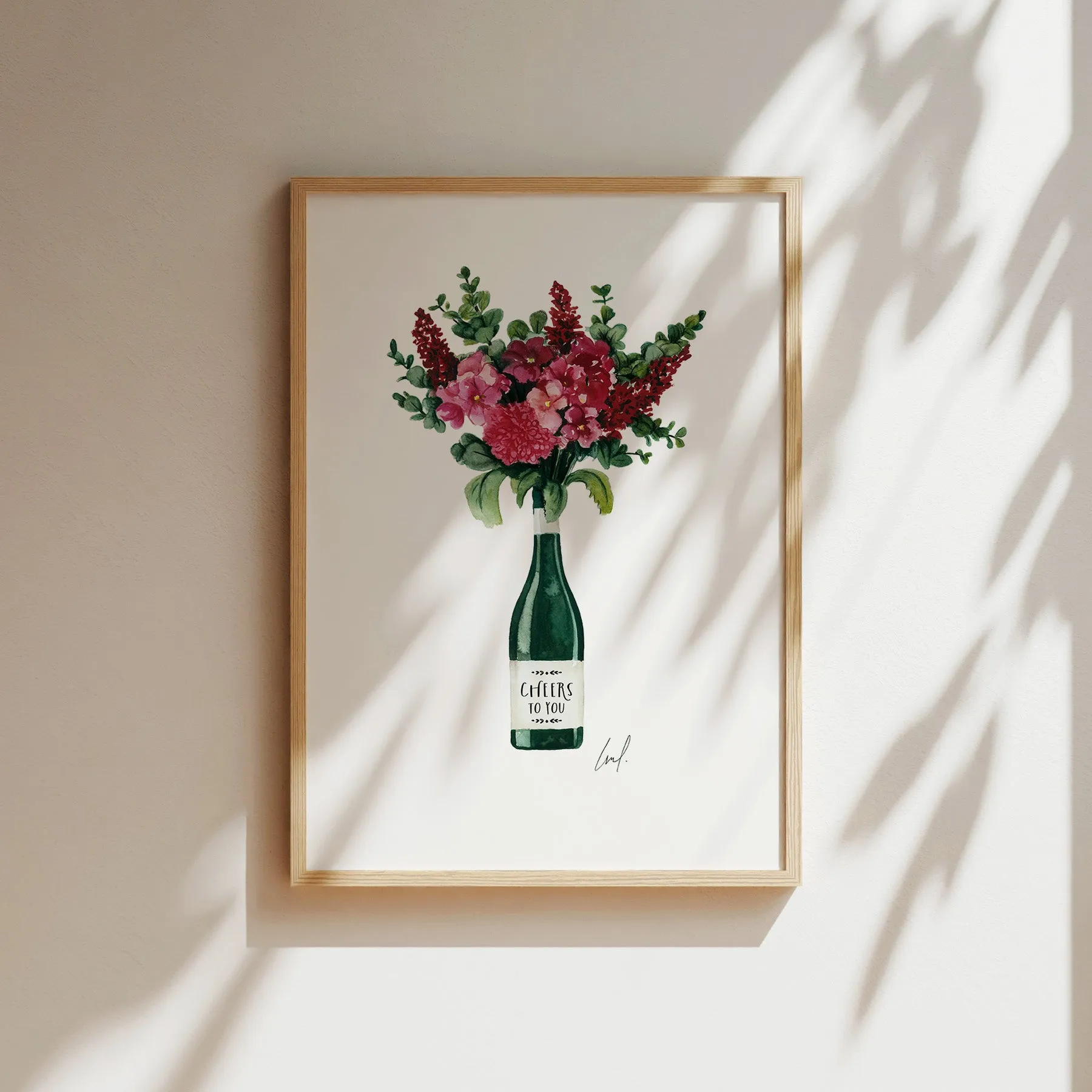 Kunstdruck - Cheers | Wine Bouquet