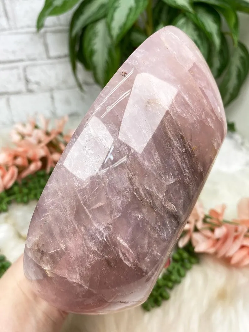 Large Rose Quartz Bowls