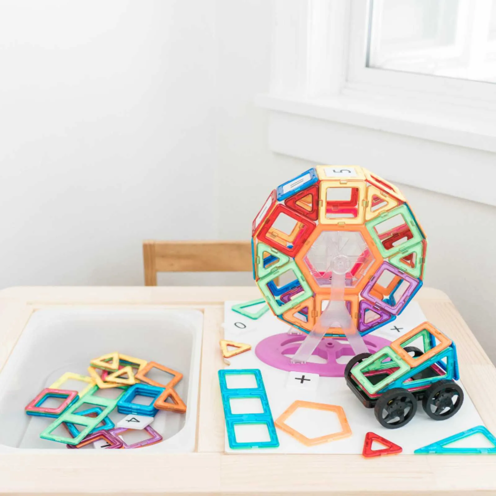Magnetic Building Blocks Big Size 100 Pcs