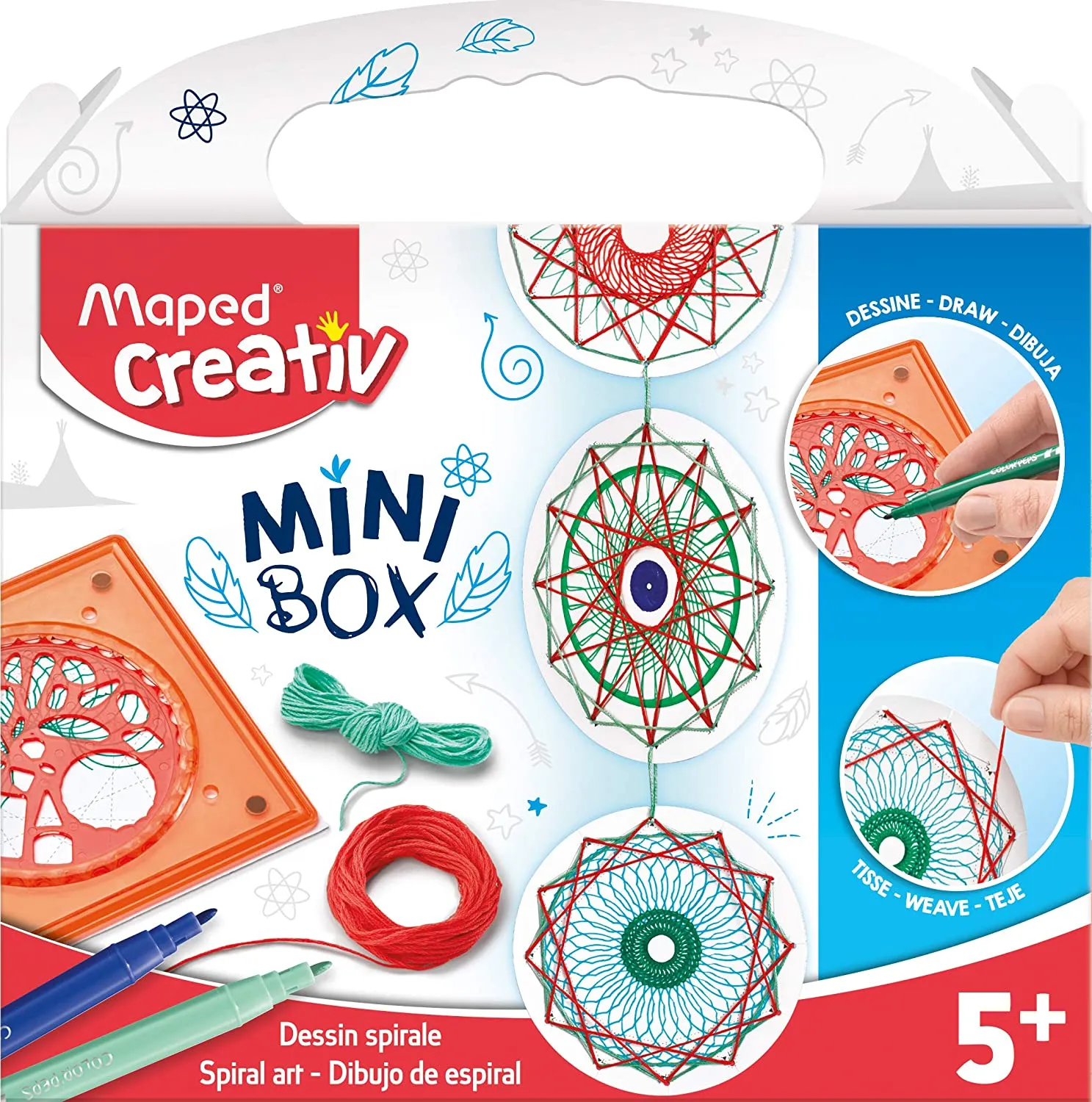 Maped Creativ Mini Box Spiral Art