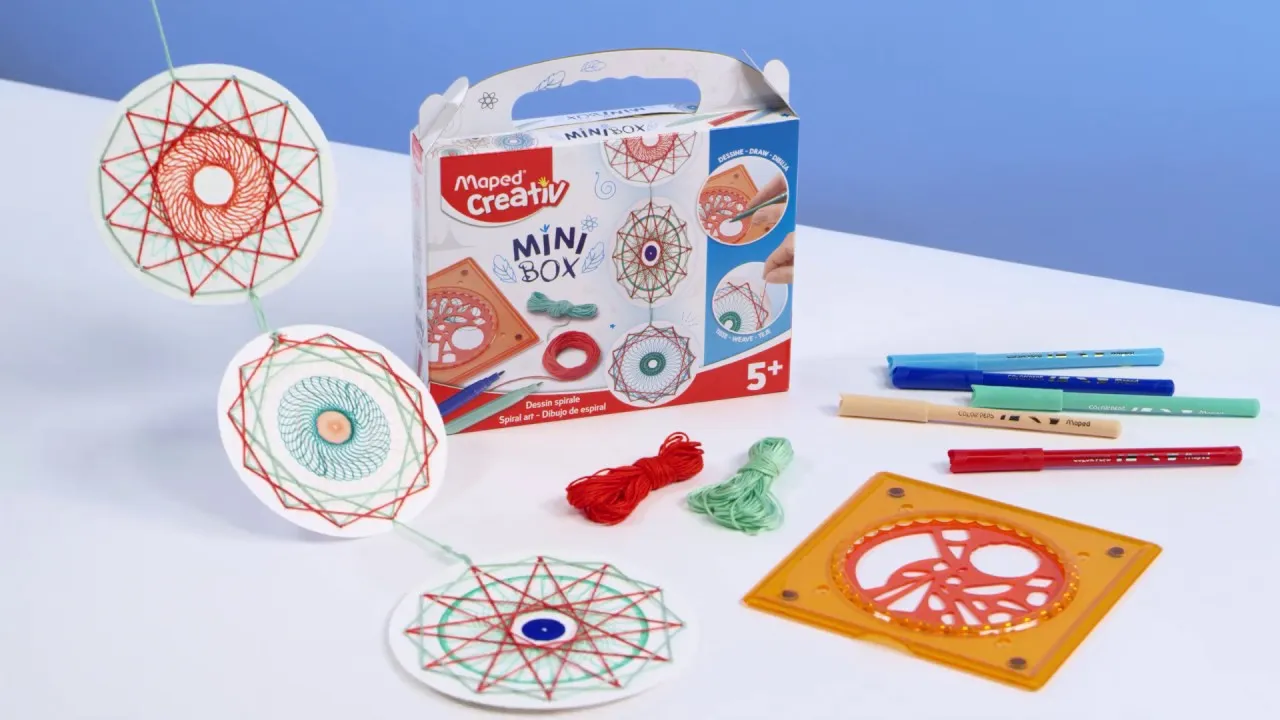 Maped Creativ Mini Box Spiral Art