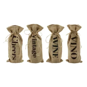 Marketplace: Assorted Jute Message Bottle Sacks